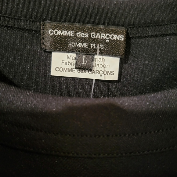 COMME DES GARCONS HOMME PLUS Draped Short-Sleeve T-Shirt - Picture 5 of 8